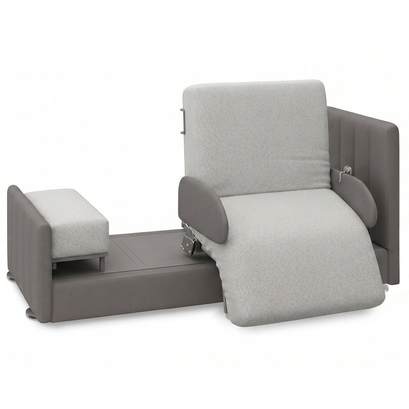 Rotating Hospital Bed, Full Electric Sit To Stand Lift Medical Bed
