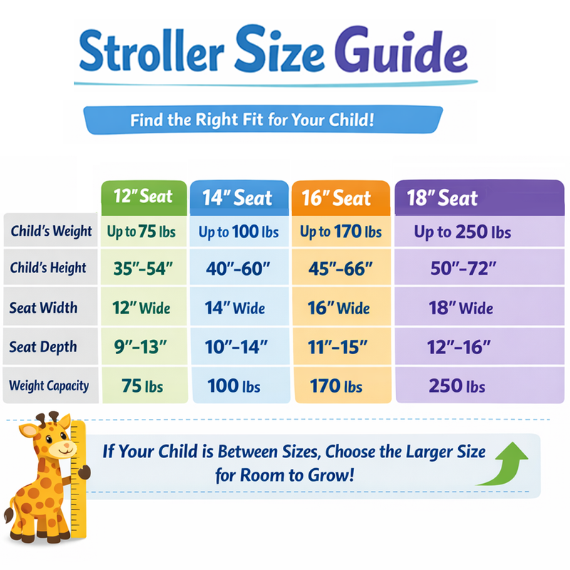 Special Needs Adaptive Pediatric Stroller