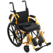 Yellow One Arm Up Yellow Pediatric Manual Wheelchairs By SMILEZ