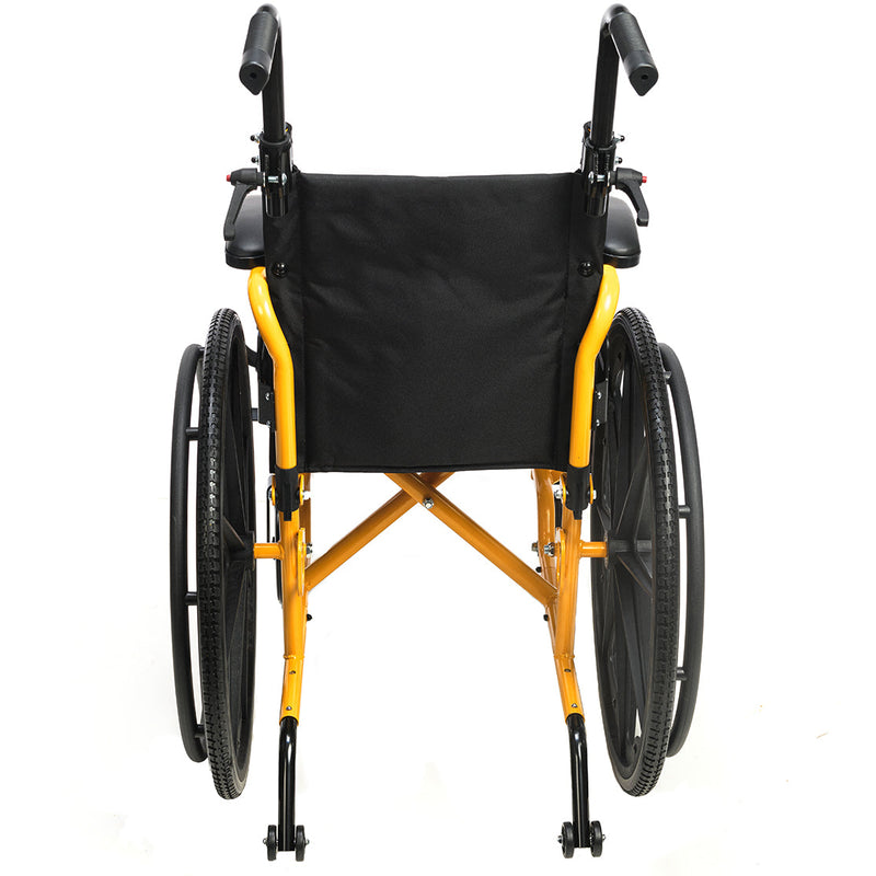 Yellow back Pediatric Manual Wheelchairs By SMILEZ