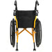 Yellow back Pediatric Manual Wheelchairs By SMILEZ