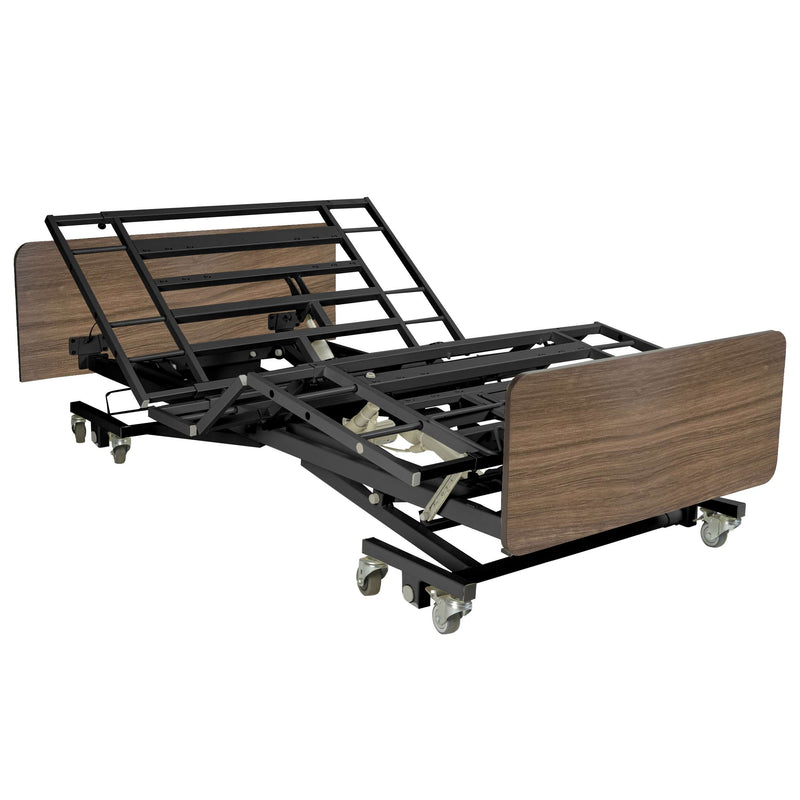 Ultra Low Electric Hospital Bed Expandable Width