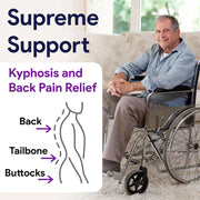 Adjustable Tension Wheelchair Back Cushion ProHeal