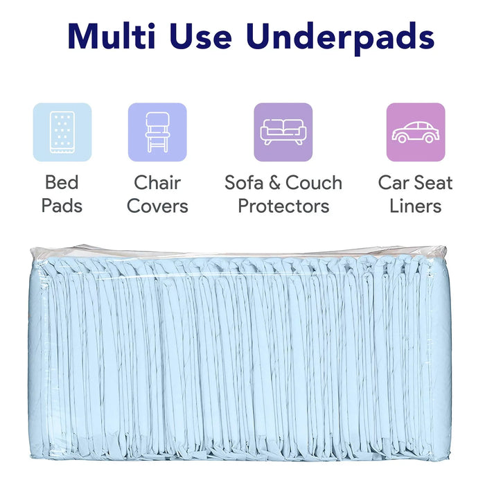 Air Permeable Disposable Chucks Underpads Maximum Absorbance 23" x 36" ProHeal