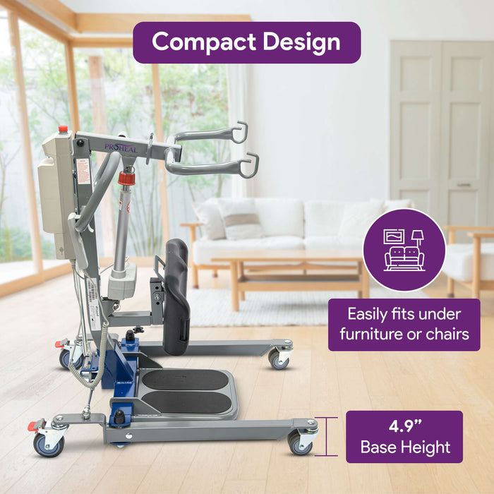 Compact Sit to Stand Lift - 500 lb Weight Capacity