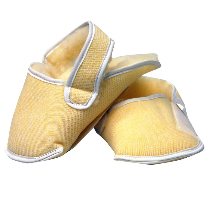 Synthetic Sheepskin Relief Slippers