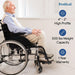 Bariatric Foam Wedge Wheelchair Seat Cushion - ProHeal-Products