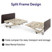 Bariatric Hospital Bed - Split Frame Design - ProHeal-Products