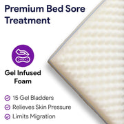 Bariatric Hospital Mattress Gel Topper - Bed Sore Prevention ProHeal