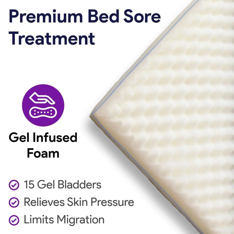 Bariatric Hospital Mattress Gel Topper - Bed Sore Prevention ProHeal