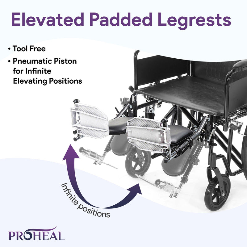 Bariatric Titus Wheelchair - ProHeal-Products