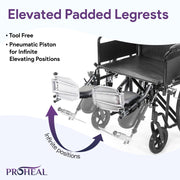 Bariatric Titus Wheelchair - ProHeal-Products