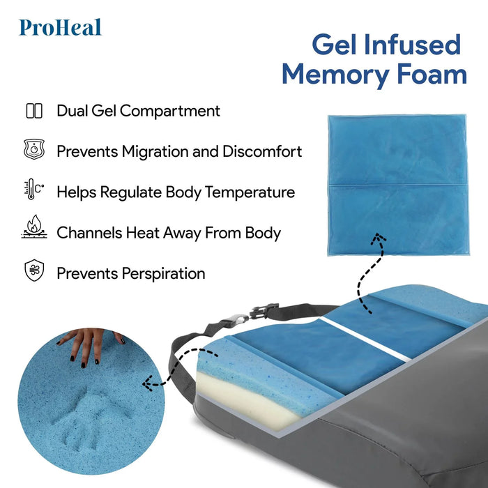 Protekt® Ultra Bariatric Gel Foam Cushion by Proactive