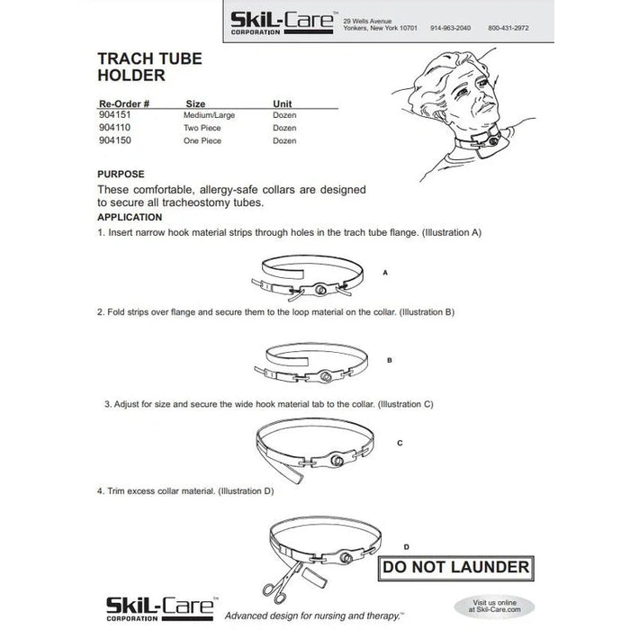 Trachea Tube Tie/Holder