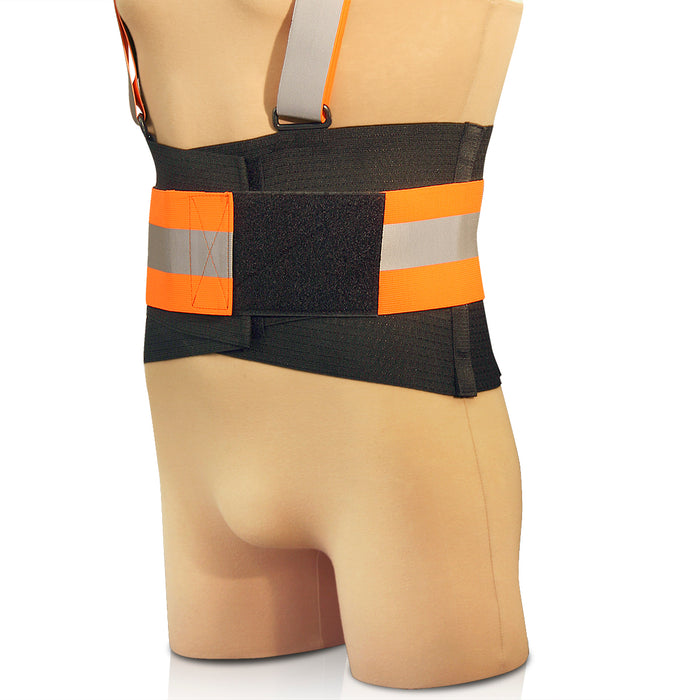 Deluxe Ventilated RF Elastic Back Belt Occupational Back Support