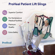 ProHeal Universal Full Body Lift Sling Solid Fabric Polyester - X Large - ProHeal-Products