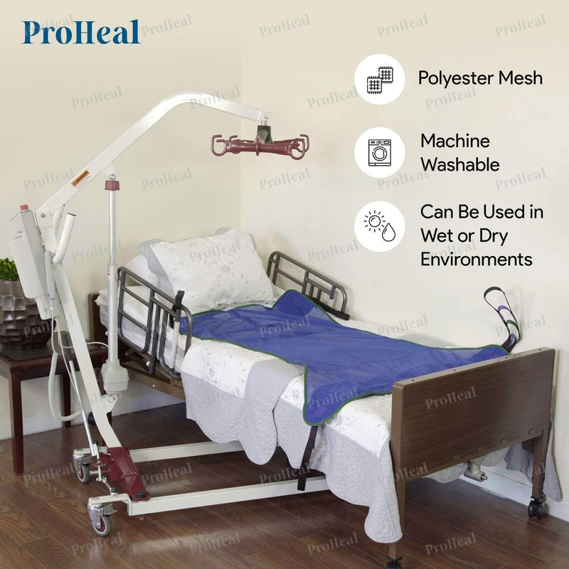 ProHeal Universal Full Body Mesh Lift Sling w/ Commode Opening - Large - ProHeal-Products