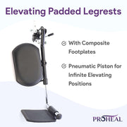 Chariot III K3 Series Wheelchair with Advanced Elevating Legrests for Enhanced Comfort - ProHeal-Products