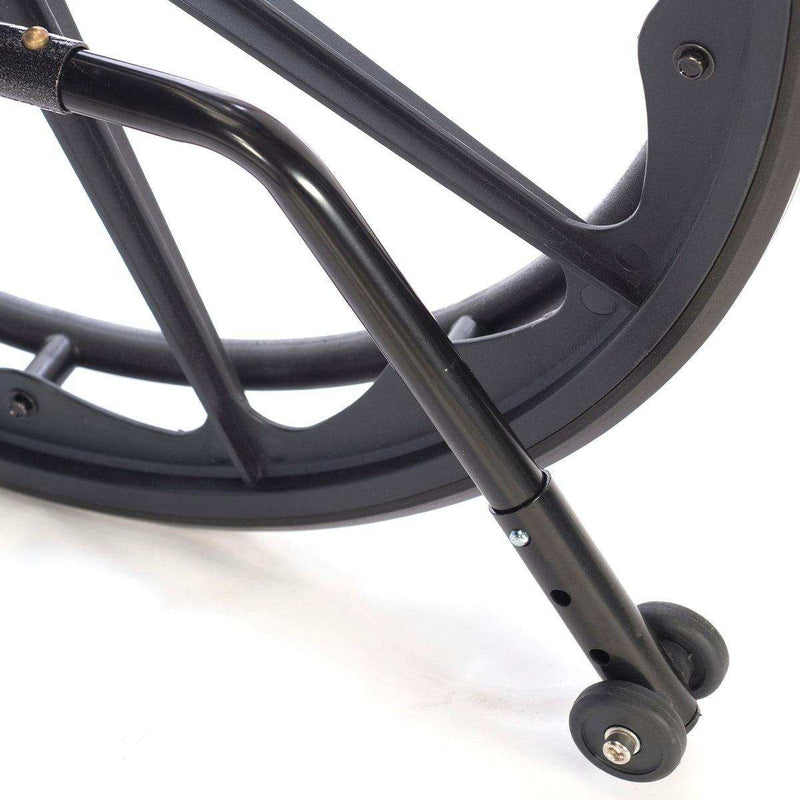 K3 Wheelchair, Detachable Full Arms, Elevating Leg Rests, 18 Seat with Anti-Tippers, Seatbelt and Cushion