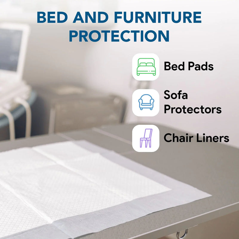 Chux Underpads with Fluff Core Heavy Absorbance 36" x 36" ProHeal