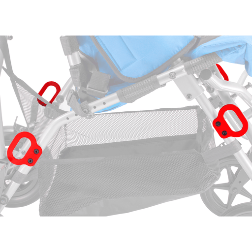 Circle Specialty Bus Transit Tie-Downs for Strive Adaptive Stroller - Shop Home Med