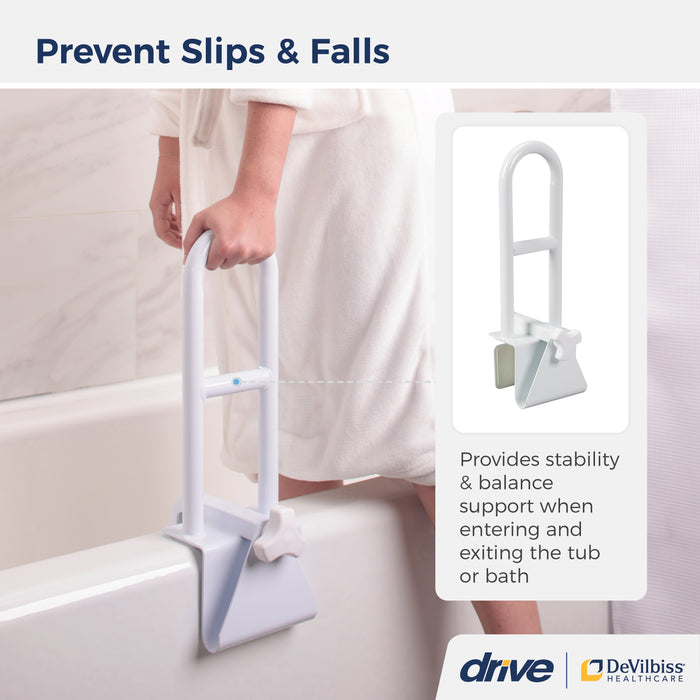 Bathtub Shower Grab Bar Safety Rail, Parallel