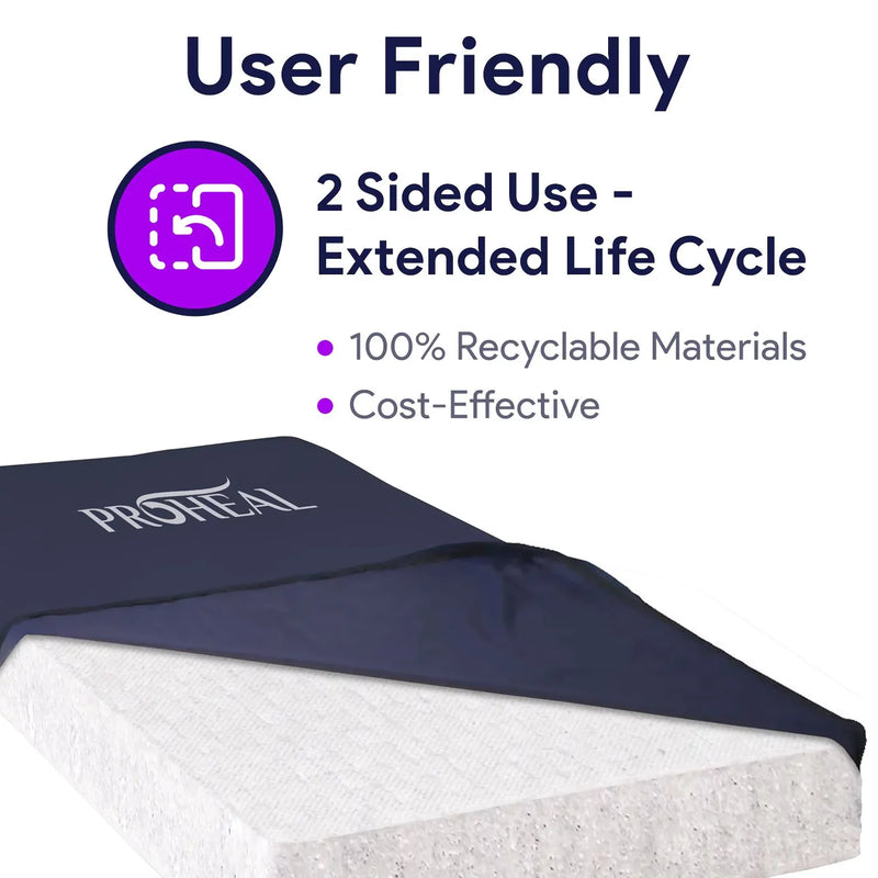 Densified Fiber Hospital Bed Mattress - Bed Sore Prevention ProHeal