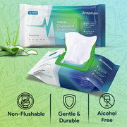 Disposable Body Wipes For Adults 80 Pack - ProHeal-Products