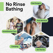 Disposable Body Wipes For Adults 80 Pack - ProHeal-Products