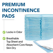 Disposable Incontinence Bed Pads Light Absorbance 17" x 24" ProHeal