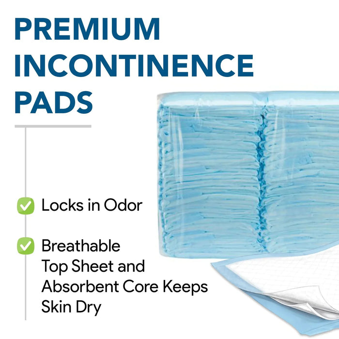 ProHeal Reusable Underpads - Moderate Absorbent, Washable Chuck Bed Pads -  Waterproof Pee Pads - 18 x 24 