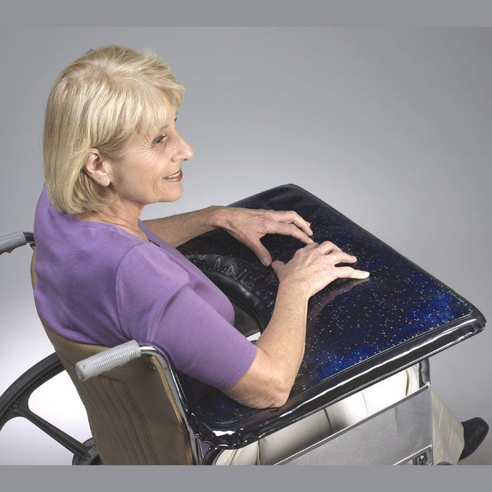 Gel Top Sensory Stimulation Wheelchair Tray