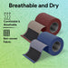Elastic Compression Bandage Medical Wrap - Burgundy and Navy - ProHeal-Products