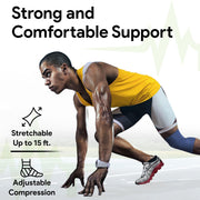 Elastic Compression Bandage Medical Wrap - Burgundy and Navy - ProHeal-Products