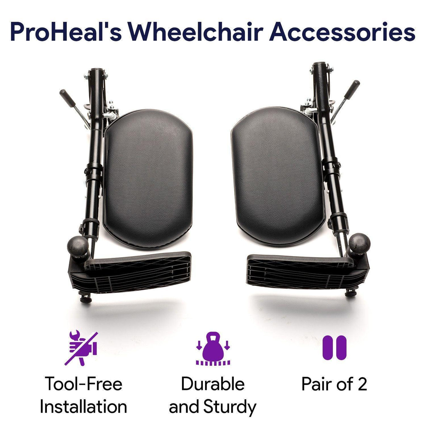 Elevating Wheelchair Leg Rest — ProHeal-Products
