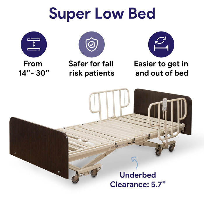 Adjustable Height Bariatric Hospital Bed & Built in Scale - ProHeal-Products
