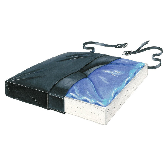 Wheelchair Gel-Foam Vinyl X-Cushion