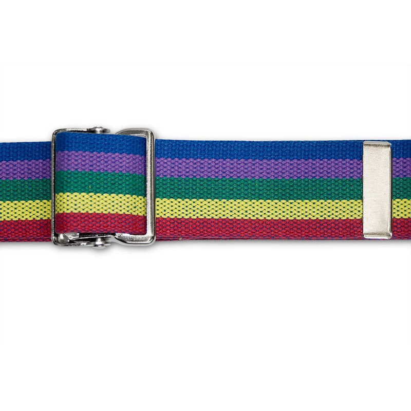Multi-Color Economy Transfer Gait Belt with Metal Buckle