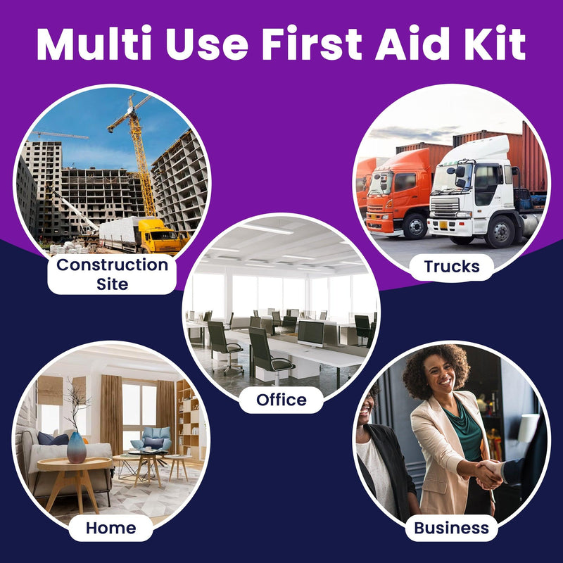 OSHA Compliant First Aid Kit Essentials in a Box