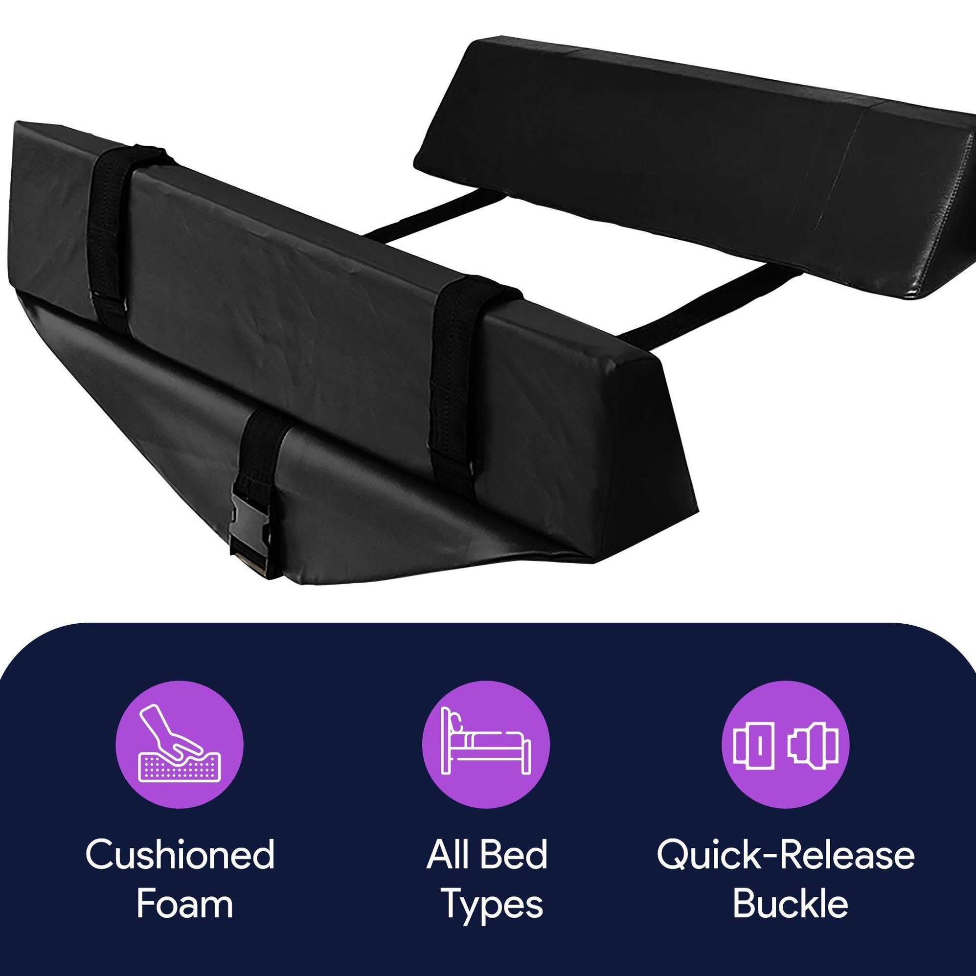 Foam Bed Side Rails For Hospital And Home Mattress — ProHeal-Products