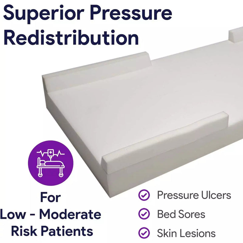 Foam Hospital Bed Mattress For Pressure Redistribution - Bed Sore Prevention - ProHeal-Products