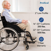 Foam Wheelchair Cushion w/ Coccyx Cutout - ProHeal-Products