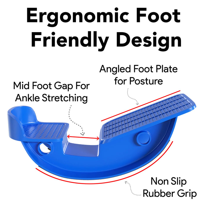 Foot Rocker and Calf Stretcher - with Free Bonus Spike Ball - ProHeal-Products