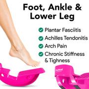 Foot Rocker and Calf Stretcher - with Free Bonus Spike Ball - ProHeal-Products