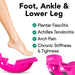 Foot Rocker and Calf Stretcher - with Free Bonus Spike Ball - ProHeal-Products