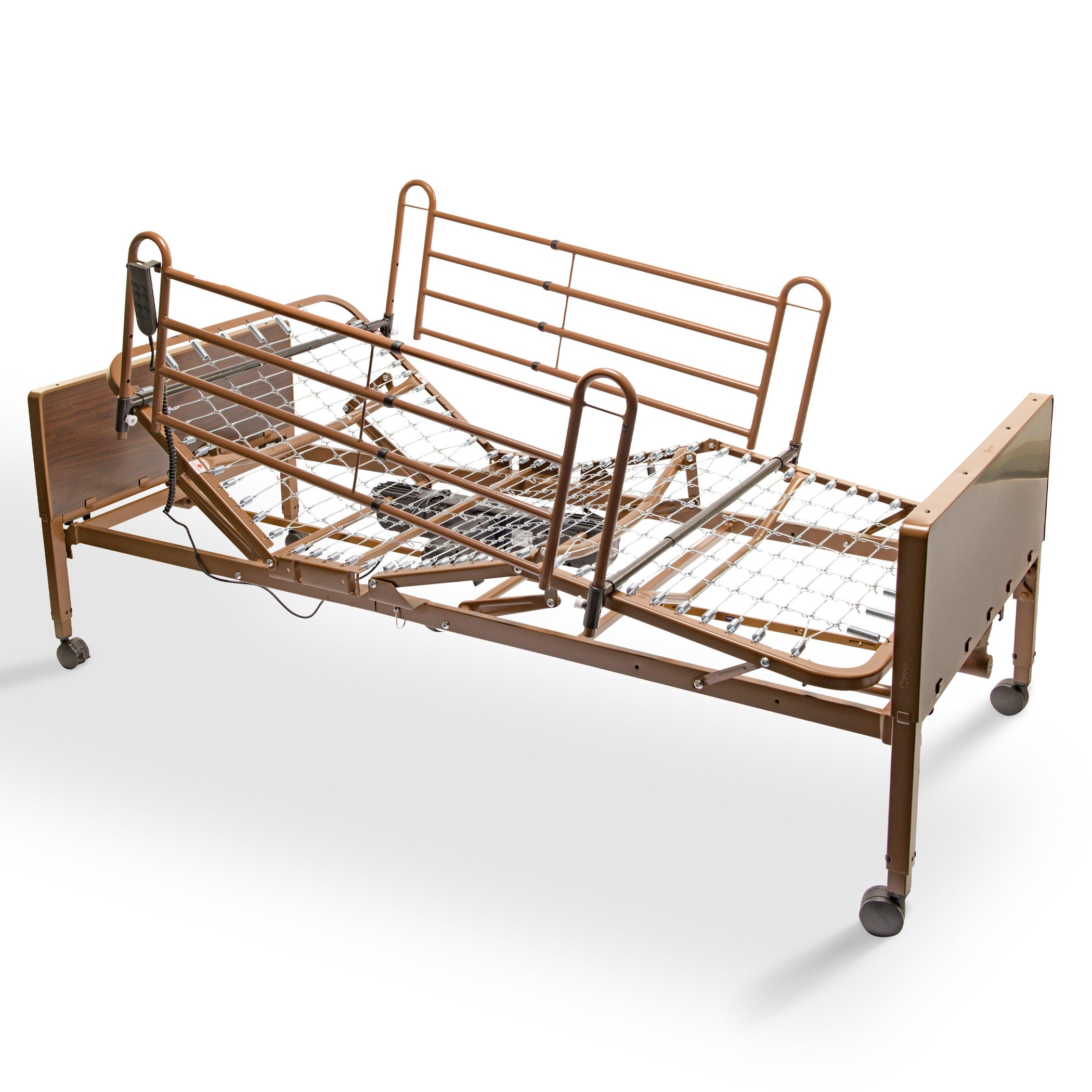 Full Electric Hospital Bed Adjustable Height and Hi Lo — ProHealProducts