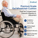 Gel and Memory Foam Wheelchair Cushion - ProHeal-Products