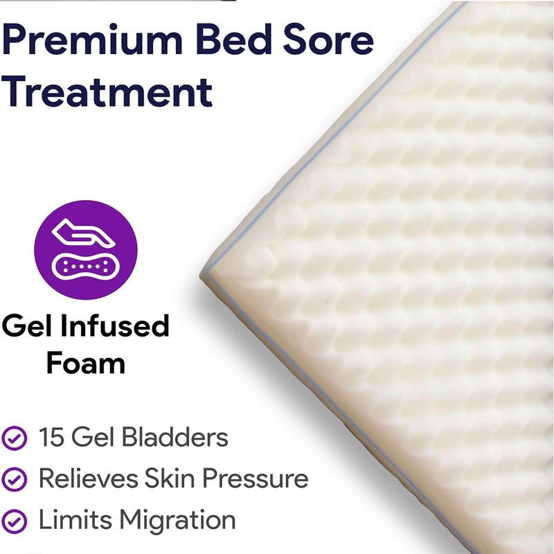 Hospital Bed Mattress Gel Foam Overlay