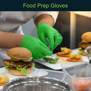 Green Disposable Nitrile Gloves FifthPulse