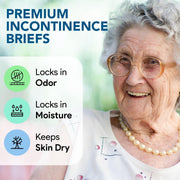 Heavy Absorbency Plus Poly Adult Briefs - ProHeal-Products